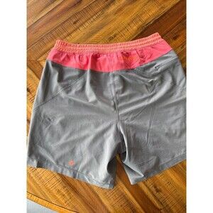 BirdDogs Grey + Orange Gym Shorts - Classic Medium